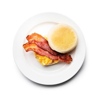 Egg, meat, cheese